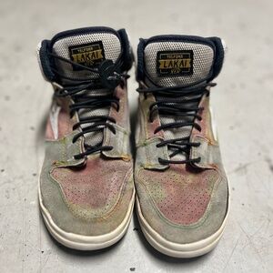 sz 5 LAKAI TELFORD KIDS - MULTI SUEDE